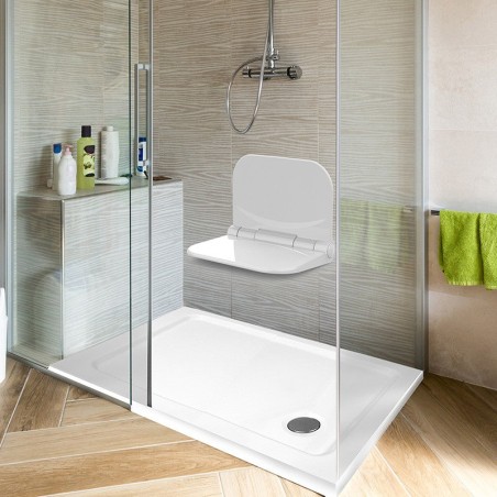 Siège de douche peu encombrant