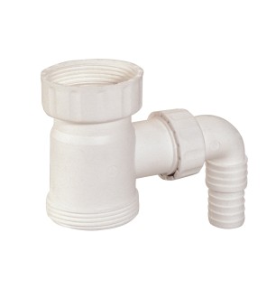 Kit d'extension : mâle 1 1/2" femelle 1" + connexion lave-vaisselle/lave-linge