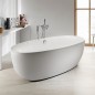 Baignoire autoportante Bella - Dimensions : 160x75