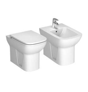 Paire de sanitaires en céramique avec siège softclose série S20