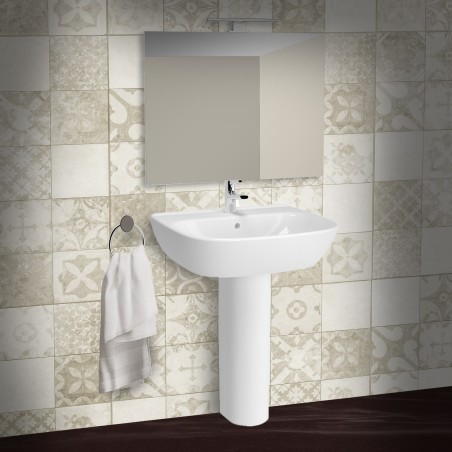 Lavabo avec piédestal Série Zentrum