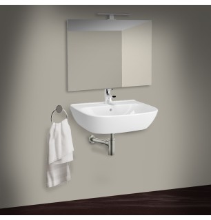 Lavabo suspendu Série Zentrum - Taille : 60 cm