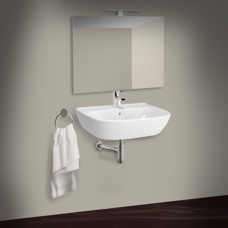 Lavabo suspendu Série Zentrum - Taille : 60 cm