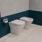 Paire de sanitaires encastrés en céramique série Zentrum