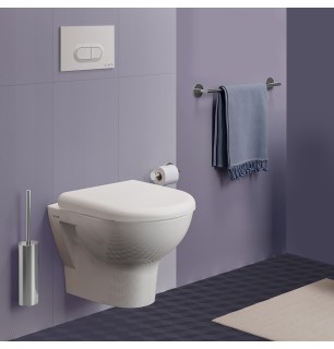 WC suspendu avec siège softclose série Zentrum