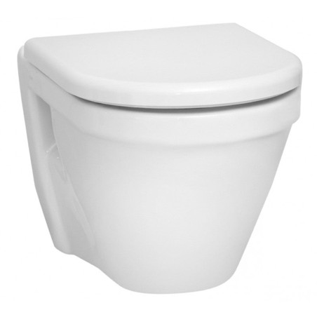 WC traditionnel blanc suspendu 52x36 cm - série S50 | Vitra