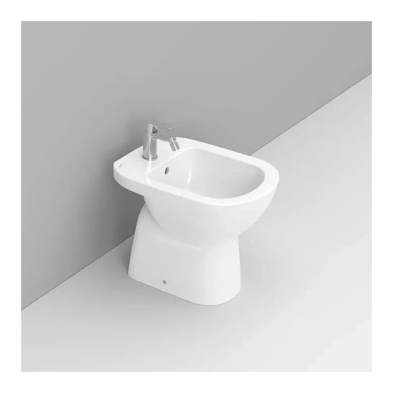 Bidet traditionnel en céramique blanche sur pied - Gemma 2 | Ceramica Dolomite Bidet traditionnel en céramique blanche sur pied - Gemma 2 | Ceramica Dolomite