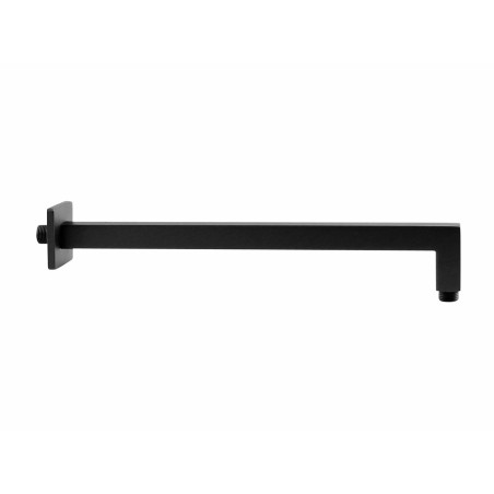Bras de douche Square Plus avec rosace M 1/2" - Couleur : Chrome - Dim. : 350 mm