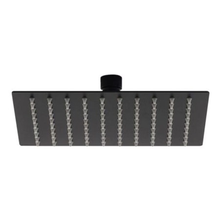 Pomme de douche carrée - Couleur : Chrome - Taille : 15x15 cm