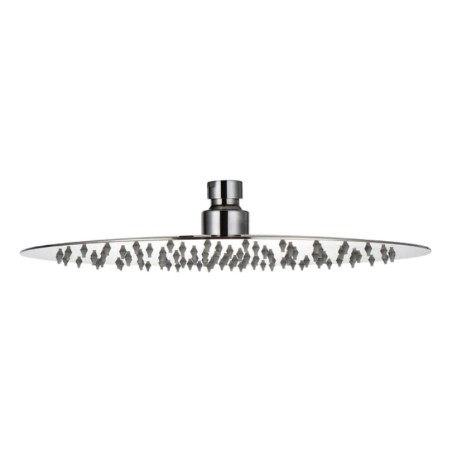 Pomme de douche ronde - Couleur : Noir mat - Diamètre : 250 mm