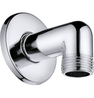 Rosette coudée de douche MM 1/2"