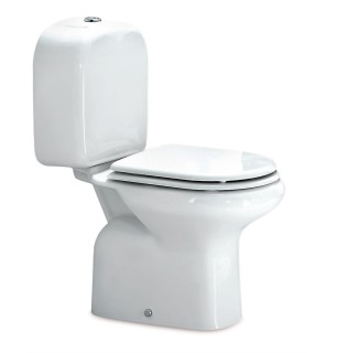 WC monobloc avec couvercle de réservoir de chasse inclus Série Orient