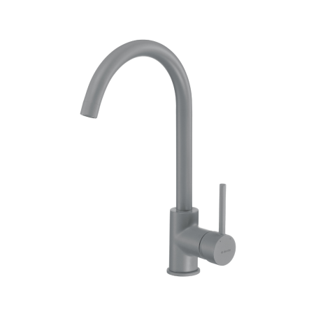 Mélangeur de cuisine gris mat avec bec orientable - Gianin