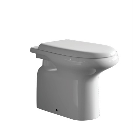 WC avec couvercle d'écoulement au sol inclus Série Orient