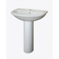 Série Karla lavabo monotrou en céramique 65x51 cm