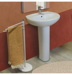 Kit sanitaire traditionnel à poser au sol avec couvercle softclose Série Magic