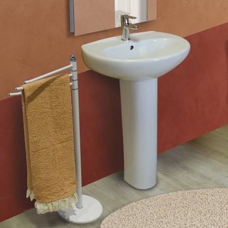 Kit sanitaire traditionnel à poser au sol avec couvercle softclose Série Magic