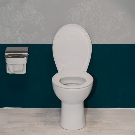 WC traditionnel Magic encastré dans le mur avec siège inclus