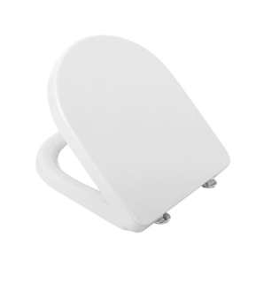 Abattant WC compact RAK - Thermodurcissable blanc, fermeture standard