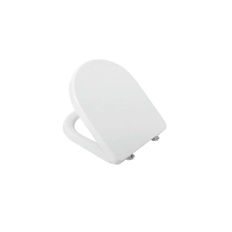 Abattant de WC en thermodurcissable blanc avec fixation basse - Compact | RAK Ceramics Abattant de WC en thermodurcissable blanc avec fixation basse - Compact | RAK Ceramics