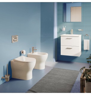 Série de sanitaires encastrés en céramique Mia Round