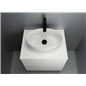 Lavabo ovale à poser en céramique blanc 455 mm - Montain Lavabo ovale à poser en céramique blanc 455 mm - Montain