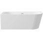 Baignoire acrylique blanche 150 cm avec siphon - Delia Baignoire acrylique blanche 150 cm avec siphon - Delia