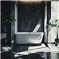 Baignoire acrylique blanche 160 cm avec siphon - Delia Baignoire acrylique blanche 160 cm avec siphon - Delia