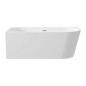 Baignoire acrylique blanche 160 cm avec siphon - Delia Baignoire acrylique blanche 160 cm avec siphon - Delia
