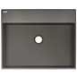 Lavabo rectangulaire en granit anthracite métallisé 50x40 cm avec plan - Sofyro Lavabo rectangulaire en granit anthracite métallisé 50x40 cm avec plan - Sofyro