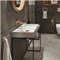 Lavabo rectangulaire en granit blanc albâtre 60x40 cm avec plan - Sofyro Lavabo rectangulaire en granit blanc albâtre 60x40 cm avec plan - Sofyro