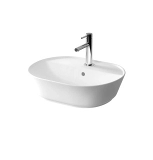 Vasque à poser Geo - VitrA, ovale 55x43 cm céramique