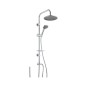 Colonne de douche extérieure chromée avec inverseur 2 voies - Easy | Jacuzzi Colonne de douche extérieure chromée avec inverseur 2 voies - Easy | Jacuzzi