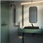 Lavabo rectangulaire en granit noir 60x40 cm avec plan - Sofyro Lavabo rectangulaire en granit noir 60x40 cm avec plan - Sofyro