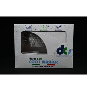 Lave-pieds de douche - Plastique recyclé, couleur noir