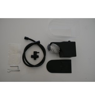 Lave-pieds de douche en plastique recyclé blanc - Lave-pieds