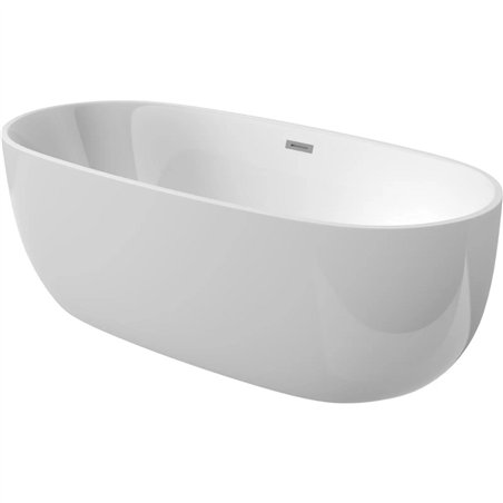 Baignoire autoportante en acrylique ovale de 170 cm - Montain