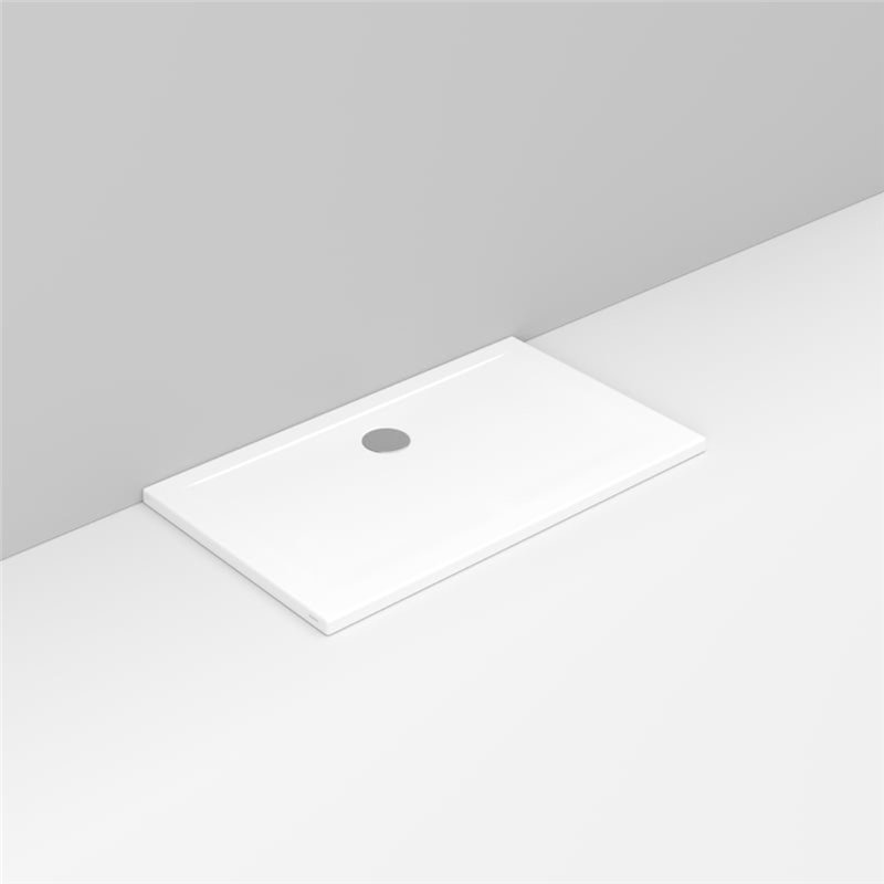 Receveur de douche en céramique 120x90xH4 cm avec écoulement côté mur - Squash | Ceramica Dolomite Receveur de douche en céramique 120x90xH4 cm avec écoulement côté mur - Squash | Ceramica Dolomite
