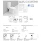 WC sur pied monobloc en céramique 36,5x66,5 cm - Gemma 2 | Ceramica Dolomite WC sur pied monobloc en céramique 36,5x66,5 cm - Gemma 2 | Ceramica Dolomite