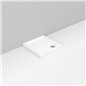 Receveur de douche carré 72x72 cm écoulement latéral - Gemma 2 | Ceramica Dolomite Receveur de douche carré 72x72 cm écoulement latéral - Gemma 2 | Ceramica Dolomite
