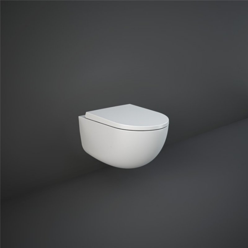 WC suspendu en céramique blanc alpin 52x38 cm - Des | Rak Ceramics WC suspendu en céramique blanc alpin 52x38 cm - Des | Rak Ceramics