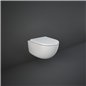WC suspendu en céramique blanc alpin 52x38 cm - Des | Rak Ceramics WC suspendu en céramique blanc alpin 52x38 cm - Des | Rak Ceramics