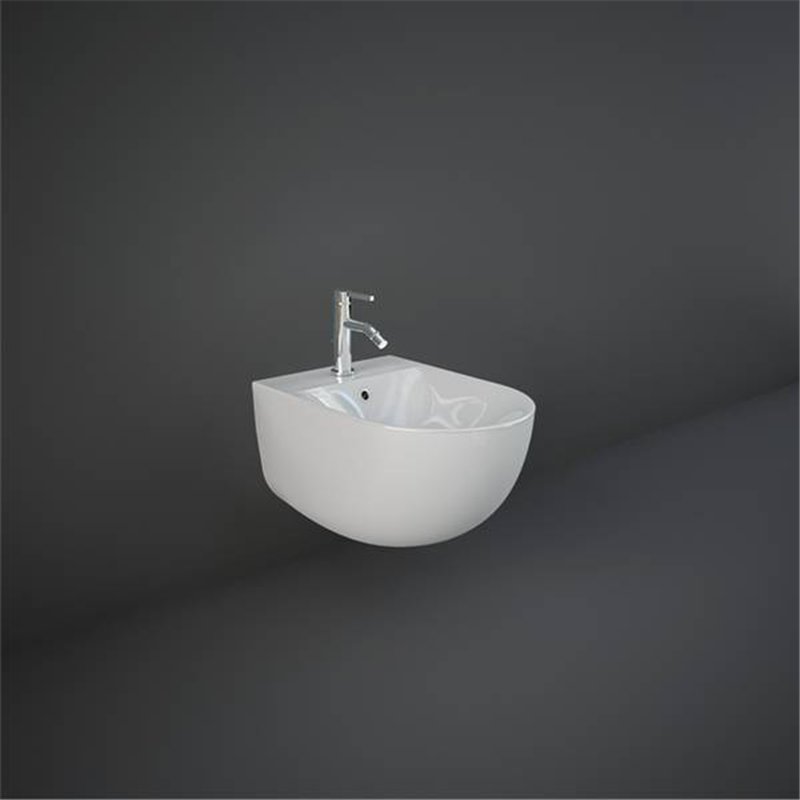 Bidet mural en céramique blanc alpin 52x38 cm - Des | Rak Ceramics Bidet mural en céramique blanc alpin 52x38 cm - Des | Rak Ceramics