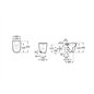 WC monobloc en céramique blanche sans rebord 36x53 cm - Ona | Roca WC monobloc en céramique blanche sans rebord 36x53 cm - Ona | Roca