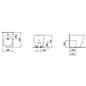 Bidet mural en céramique blanche 36x52 cm forme douce - Lua | Laufen Bidet mural en céramique blanche 36x52 cm forme douce - Lua | Laufen