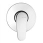 Mitigeur de douche encastré en laiton chromé Ø116 mm - Ofelia | Piralla Mitigeur de douche encastré en laiton chromé Ø116 mm - Ofelia | Piralla
