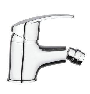 Mitigeur de bidet en laiton chromé avec vidage - Ofelia | Piralla