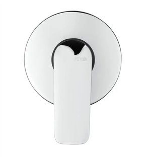 Mitigeur de douche encastré en laiton chromé Ø116 mm - Lago | Piralla
