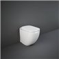 Paire de sanitaires encastrés en céramique blanc alpin - Illusion | RAK Ceramics Paire de sanitaires encastrés en céramique blanc alpin - Illusion | RAK Ceramics