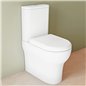 WC monobloc avec réservoir de chasse et couvercle softclose - Zentrum | VitrA WC monobloc avec réservoir de chasse et couvercle softclose - Zentrum | VitrA